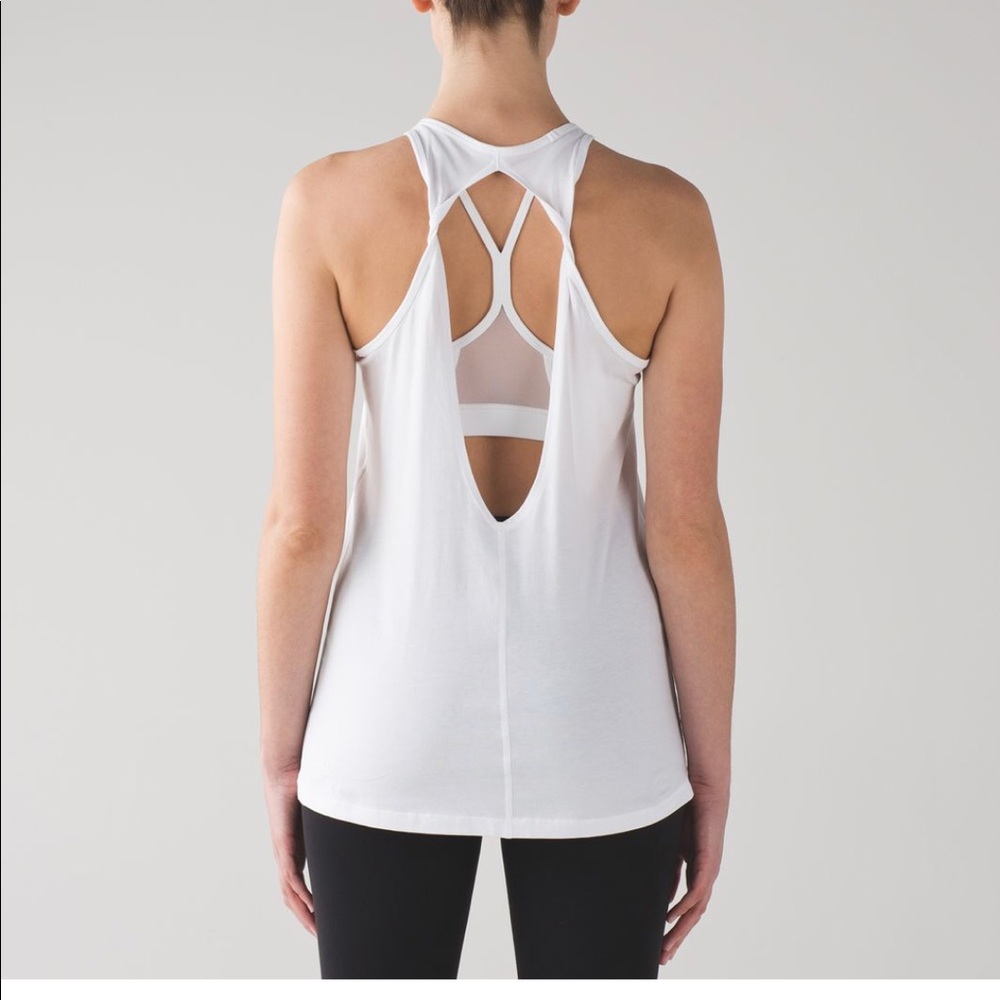 Lululemon trapeze twist tank